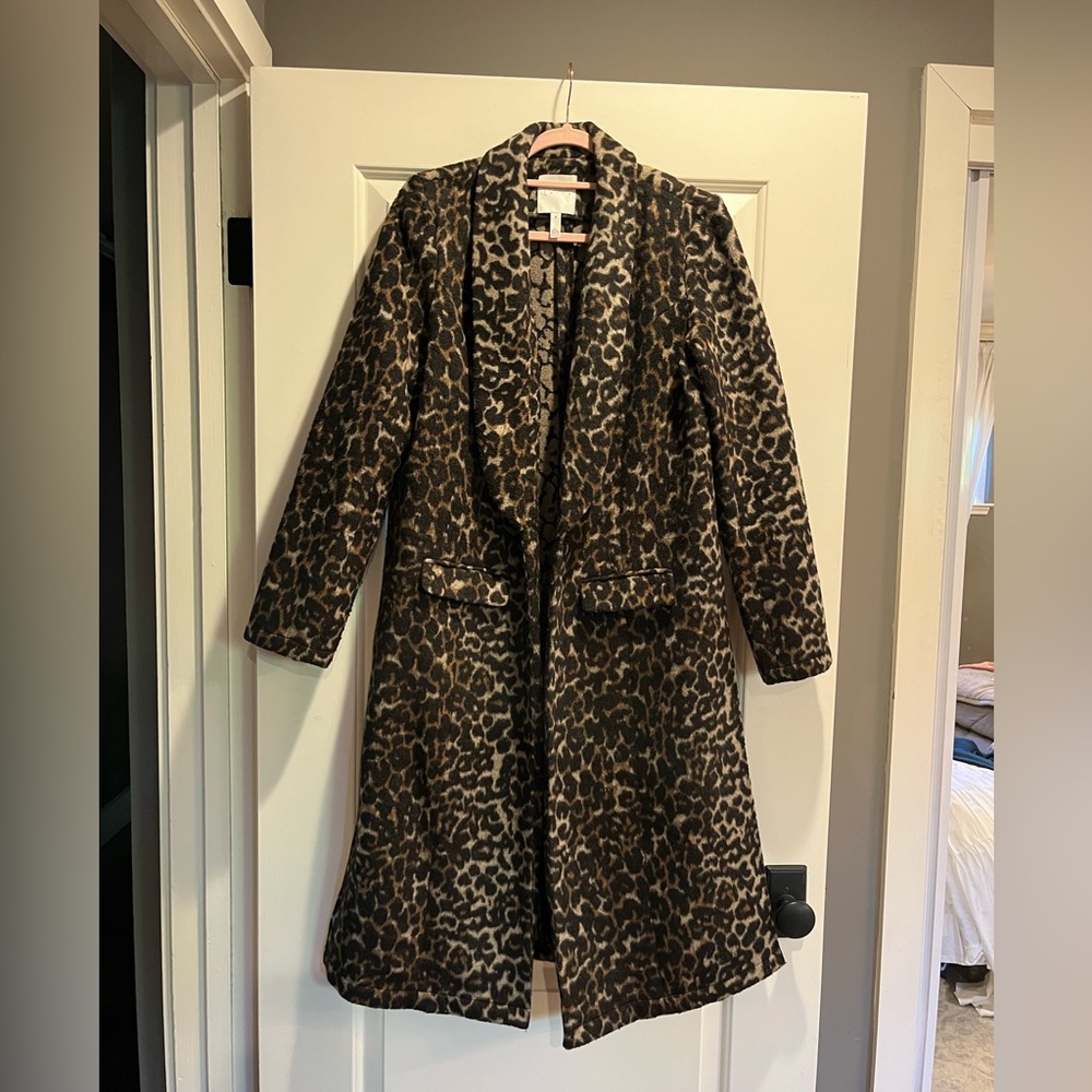 Leith leopard coat - Picture 2 of 10